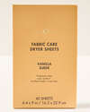 Vanilla Suede Dryer Sheets