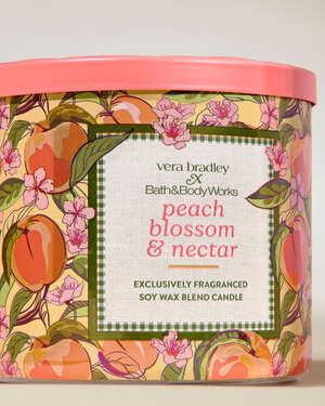 Peach Blossom & Nectar 3-Wick Candle