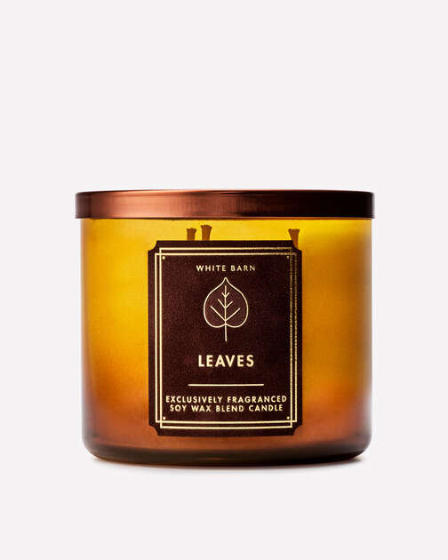 Leaves 3-Wick Candle