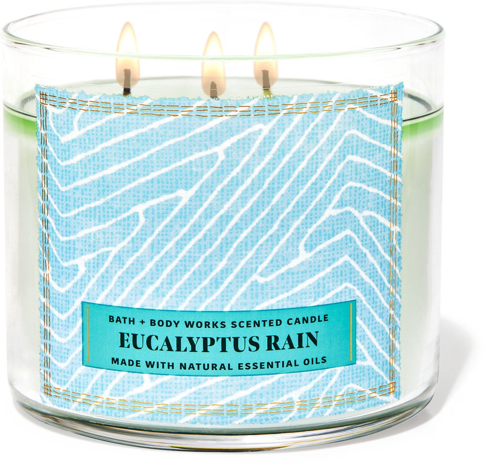 Eucalyptus Rain 3-Wick Candle