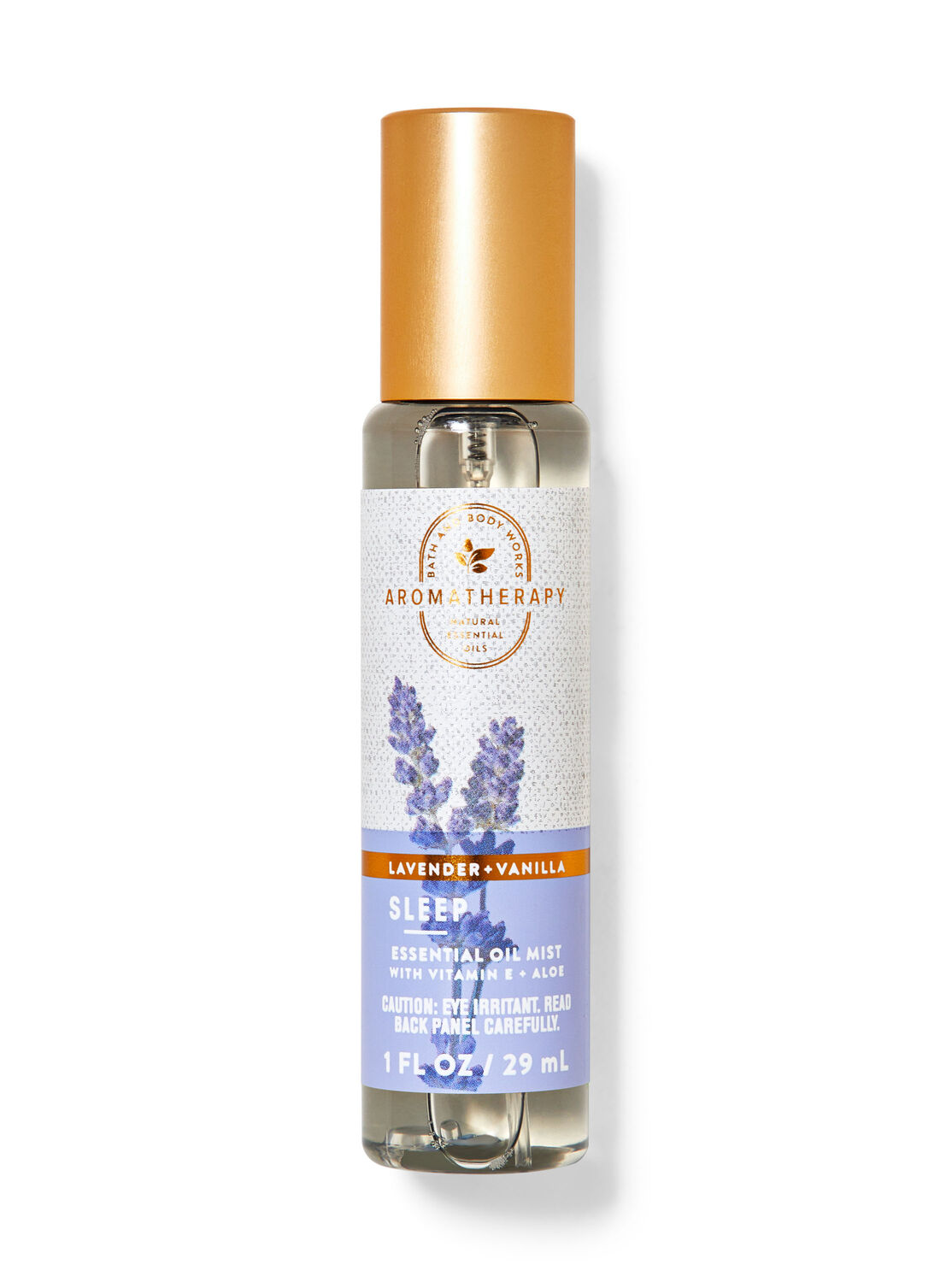 Bath & Body Works Lavender Vanilla Travel Size Essential Oil Mist