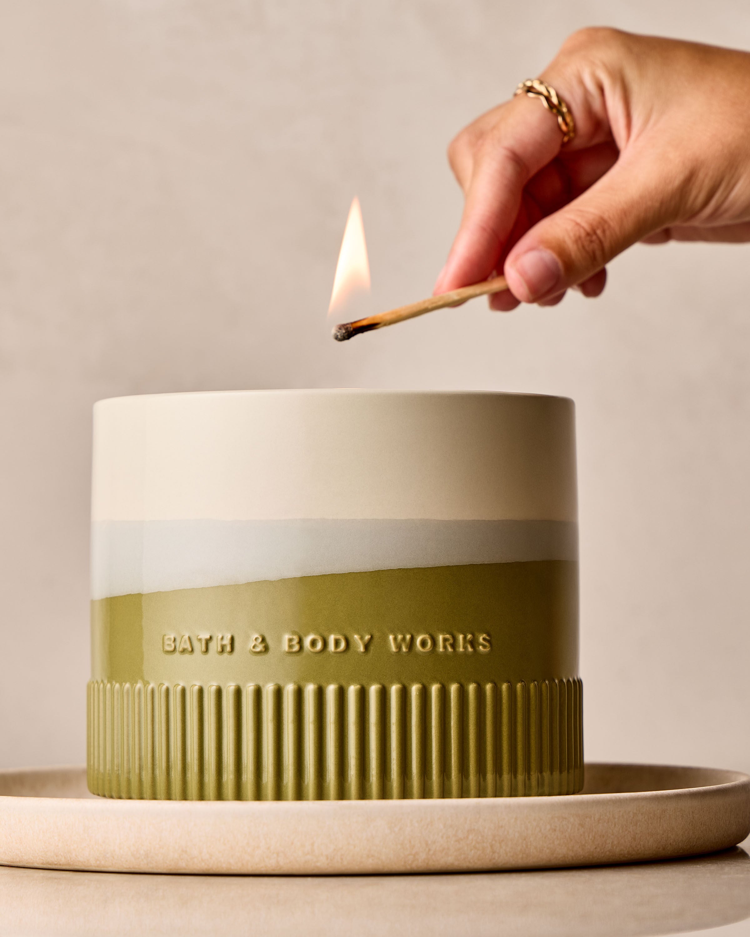 Sea Salt + Musk 4-Wick Candle | Bath & Body Works