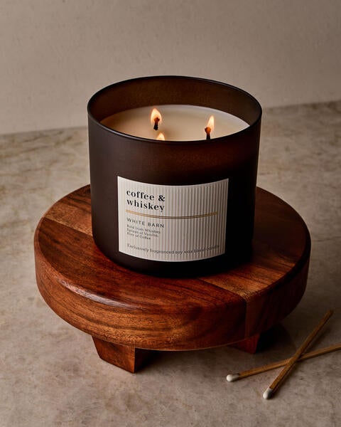 Coffee & Whiskey 3-Wick Candle