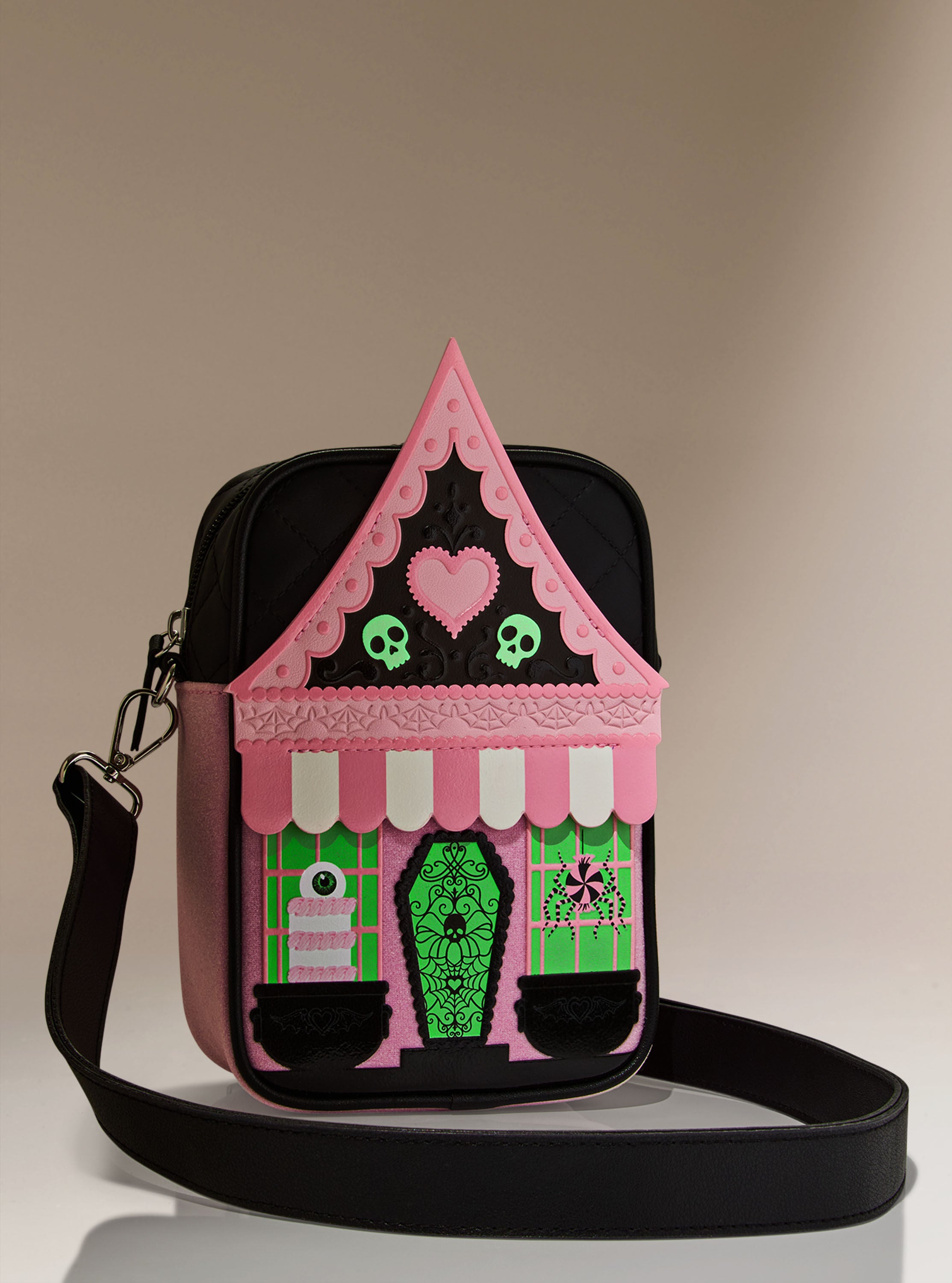 Haunted House Cross Body Bag