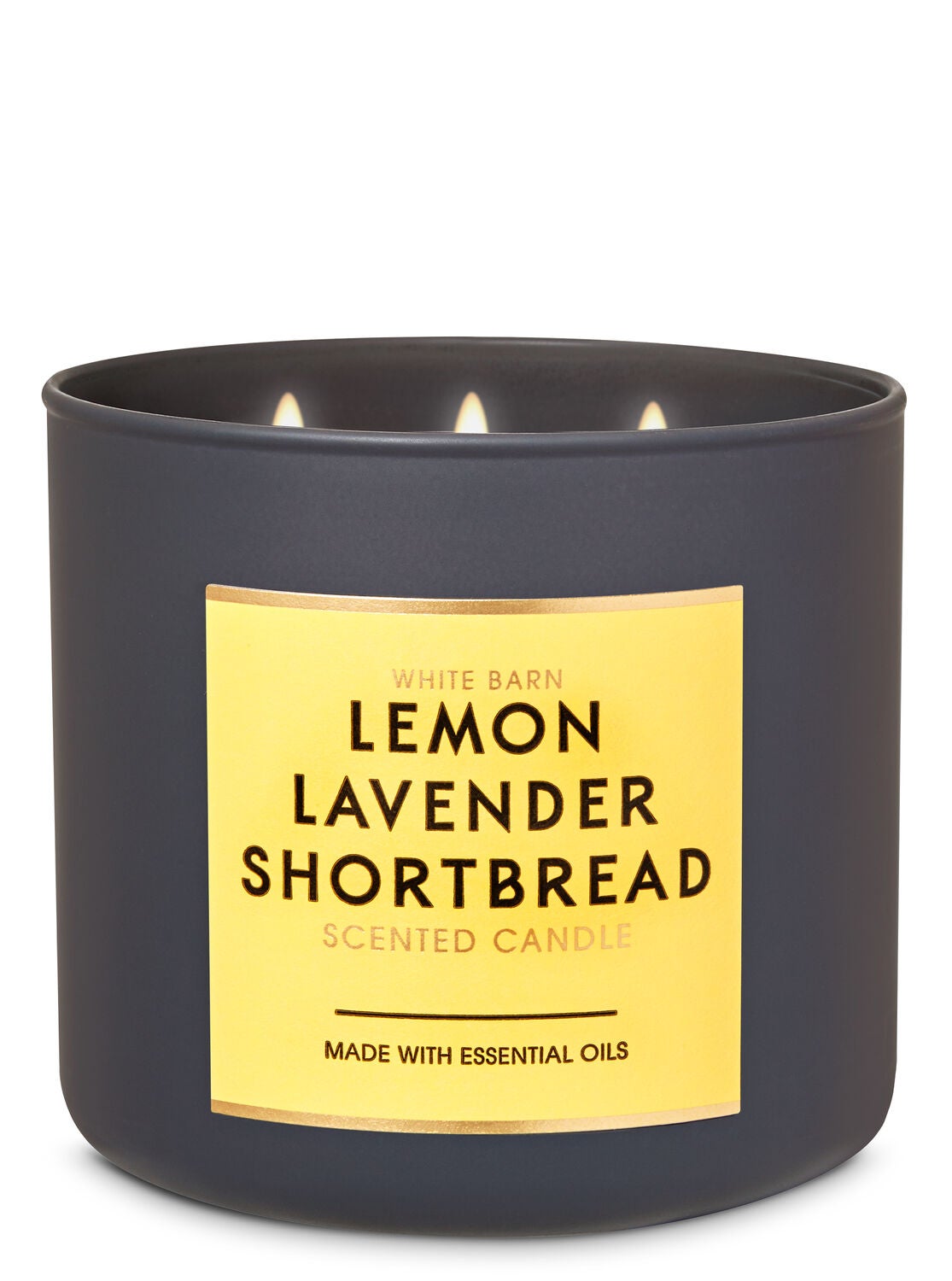 Lemon Lavender Shortbread 3-Wick Candle - Bath And Body Works