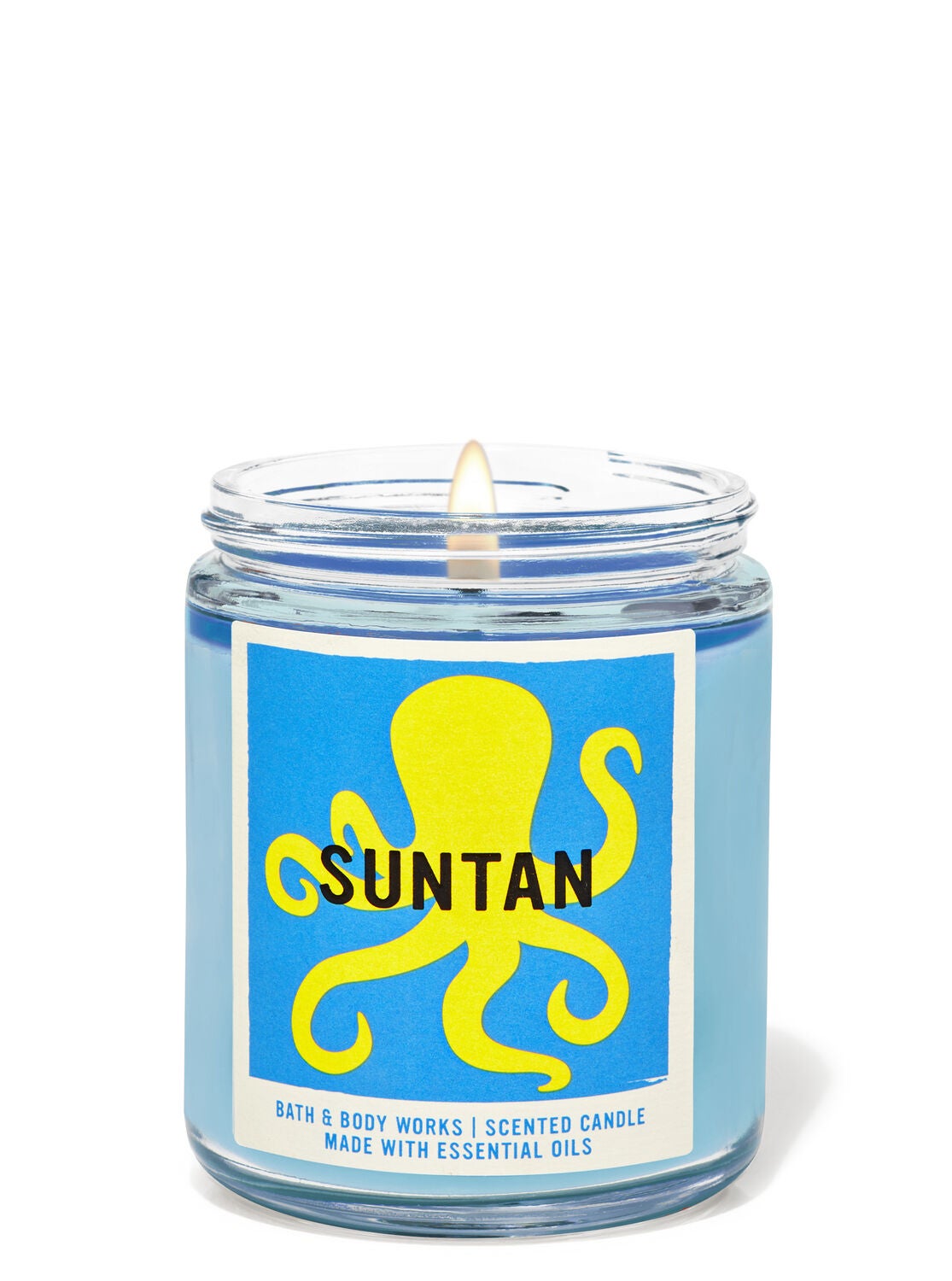 Suntan Single Wick Candle