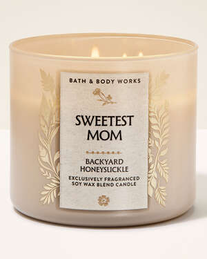 Backyard Honeysuckle 3-Wick Candle