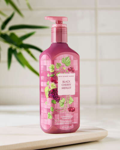 Black Cherry Merlot Cleansing Gel Hand Soap