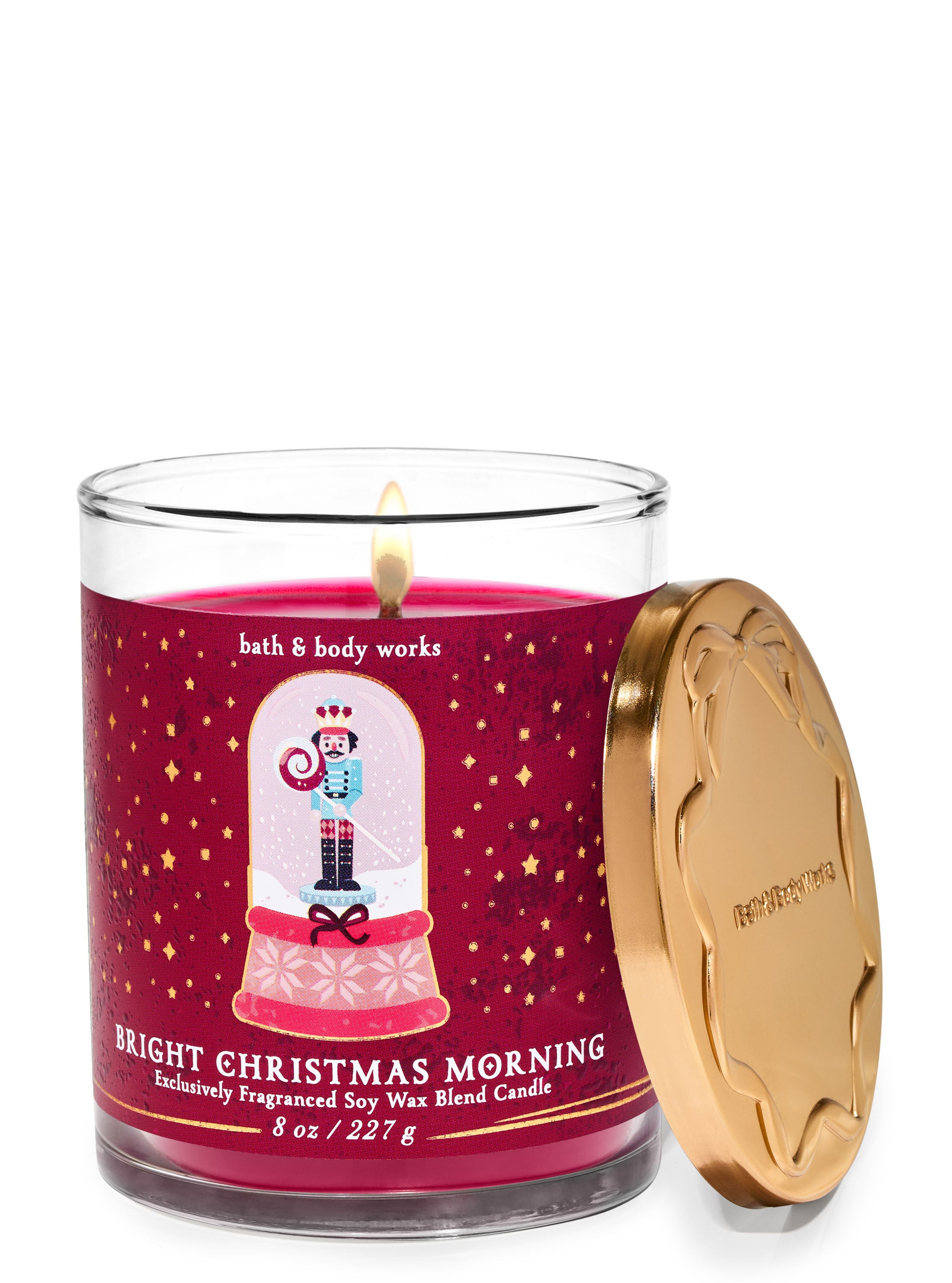 Bright Christmas Morning Single Wick Candle | Bath & Body Works