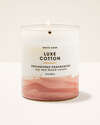 Luxe Cotton Single Wick Candle