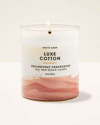 Luxe Cotton Single Wick Candle