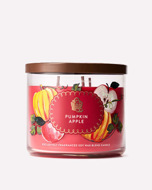 Pumpkin Apple 3-Wick Candle