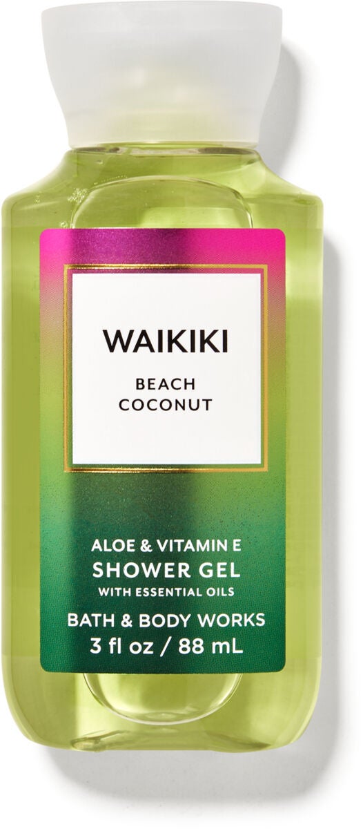 Waikiki Beach Coconut Travel Size Shower Gel
