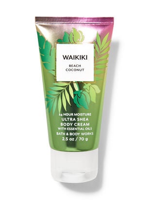 Waikiki Beach Coconut Travel Size Body Cream