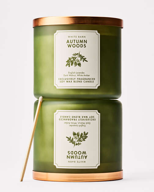 Autumn Woods 3-Wick Candle