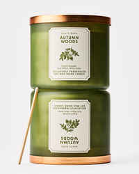 Autumn Woods 3-Wick Candle