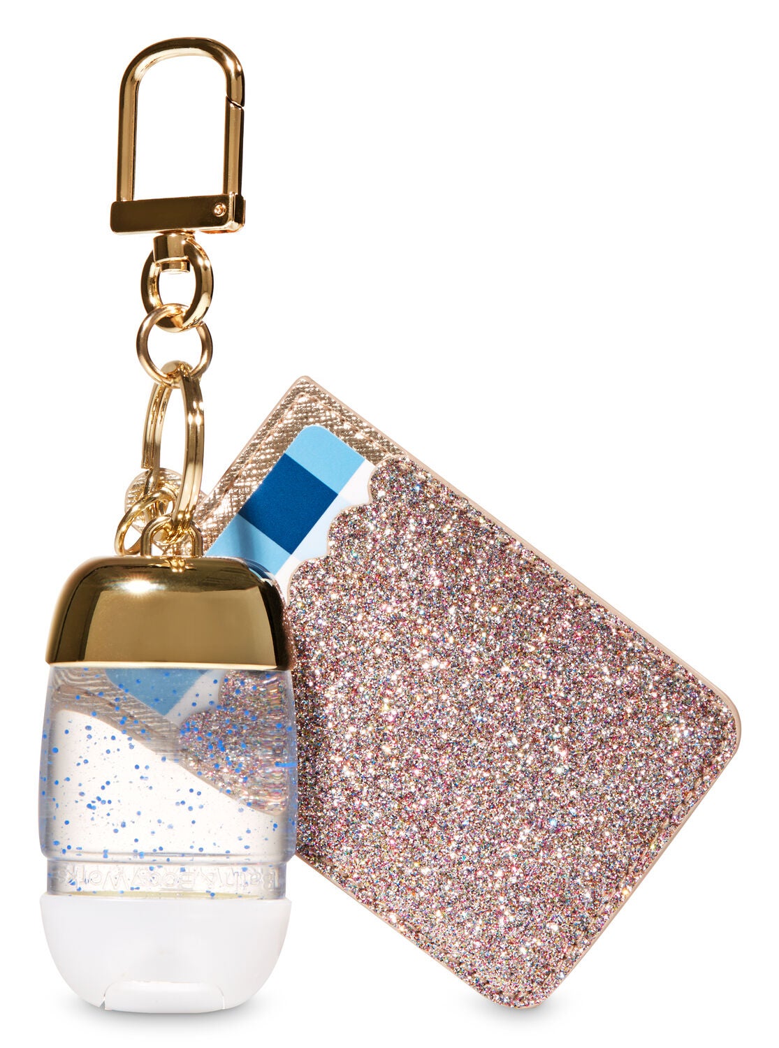 Glittery Gold Credit Card & PocketBac Holder - Bath And Body Works