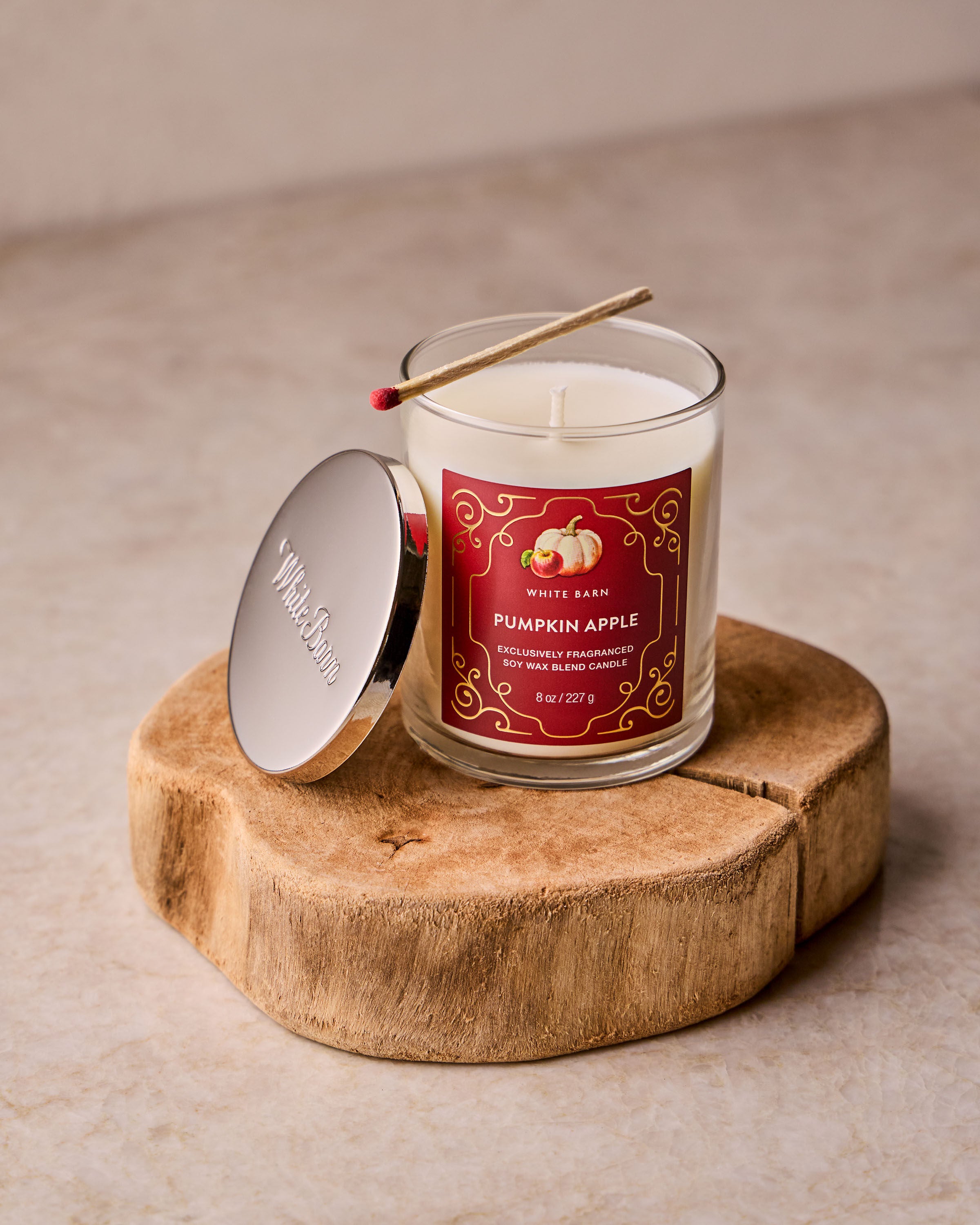 Pumpkin Apple Single Wick Candle | Bath & Body Works