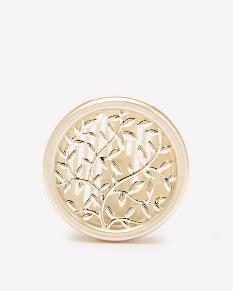 Golden Leaves Car Fragrance Holder