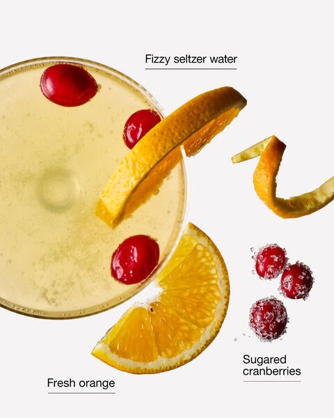 Cranberry Orange Seltzer 3-Wick Candle