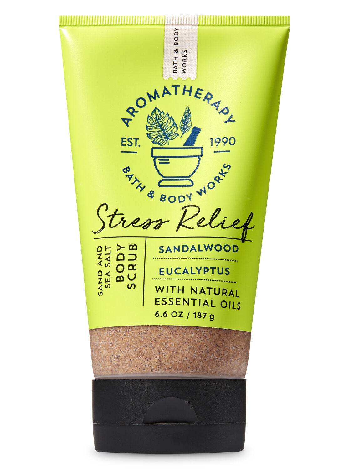Aromatherapy Sandalwood Eucalyptus Sand & Sea Salt Body Scrub - Bath And Body Works