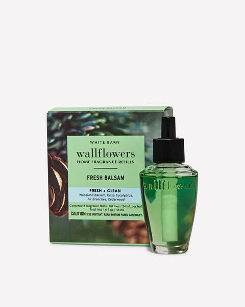 Fresh Balsam Wallflowers Refills 2-Pack