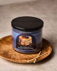 Blueberry Maple Pancakes 3-Wick Candle
