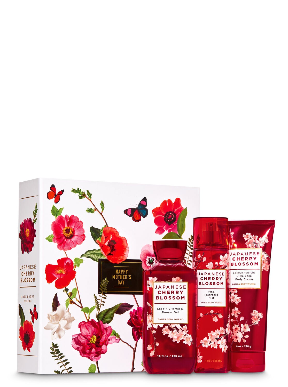 Japanese Cherry Blossom Gift Box Set - Bath And Body Works