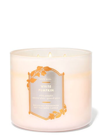 White Pumpkin 3-Wick Candle  | Bath & Body Works