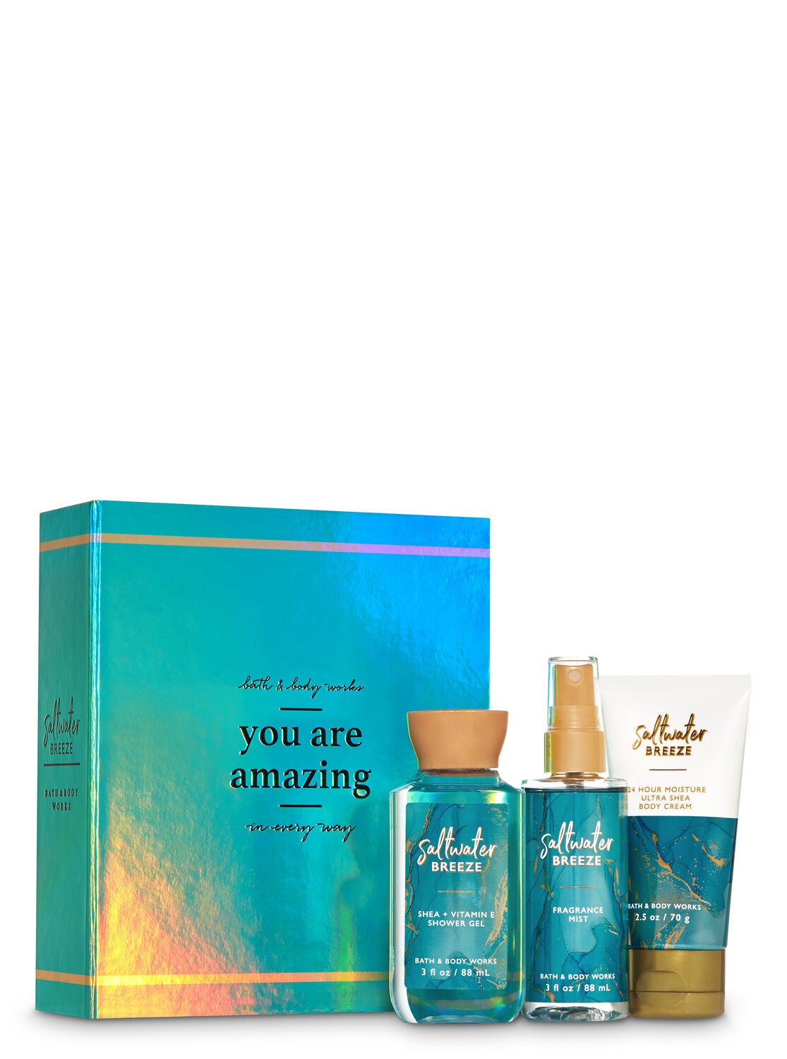 Saltwater Breeze Mini Gift Box Set - Bath And Body Works