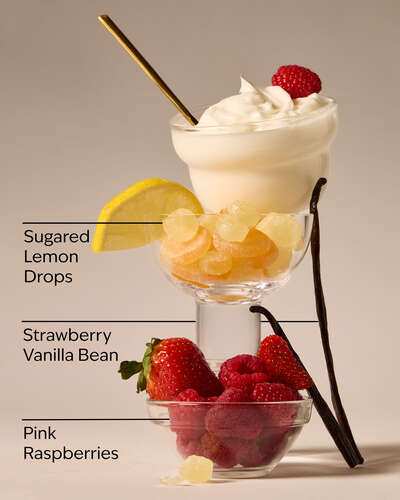 Raspberries & Whipped Vanilla Single Wick Candle