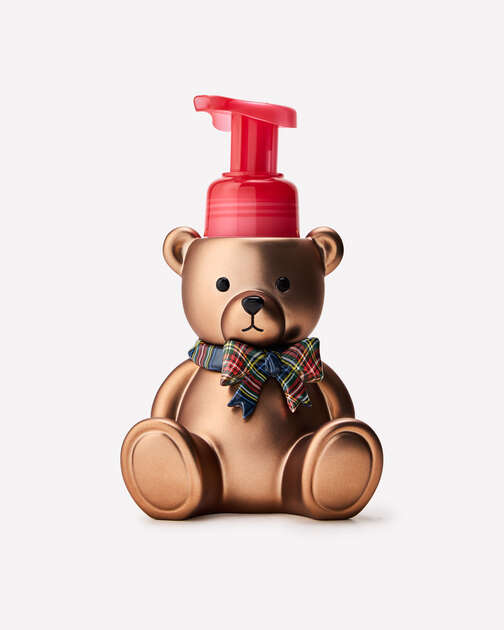 Festive Teddy Bear Gentle & Clean Foaming Hand Soap Dispenser
