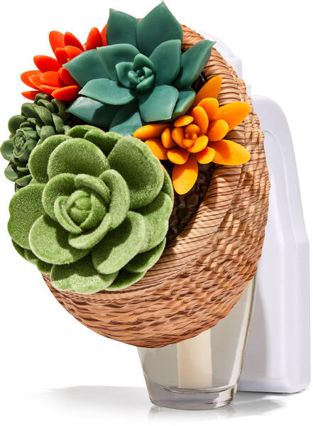 Succulent Wall Basket Wallflowers Scent Control&amp;trade; Fragrance Plug