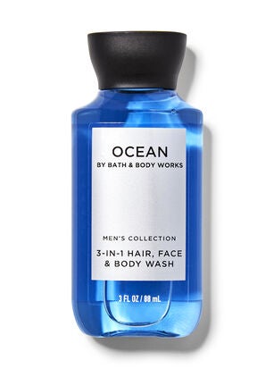 Ocean Travel Size 3-in-1 Hair, Face &amp;amp; Body Wash