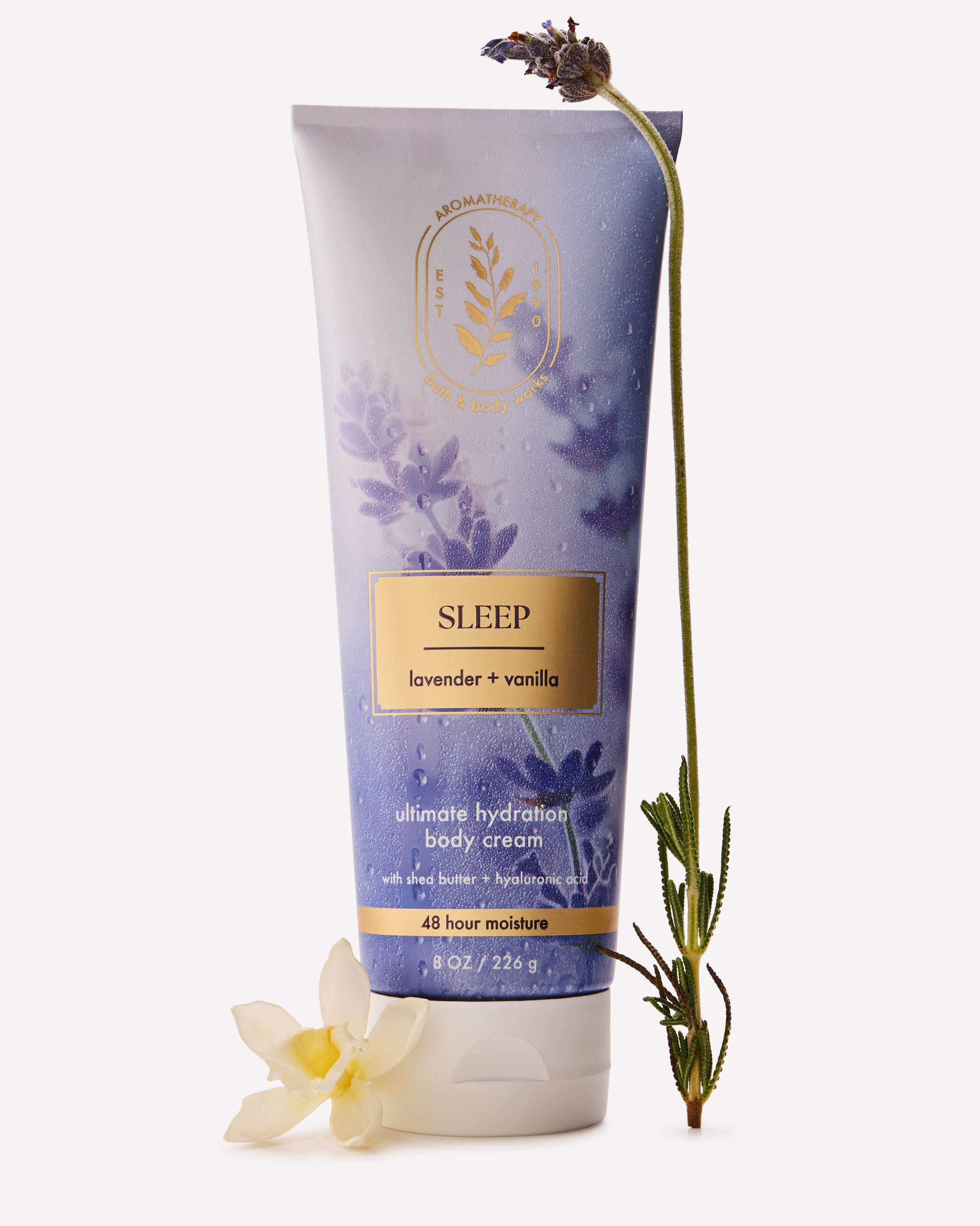 バスアンドボディワークス　スリープ　ラベンダーバニラ Lavender Vanilla Body Cream | Bath & Body Works