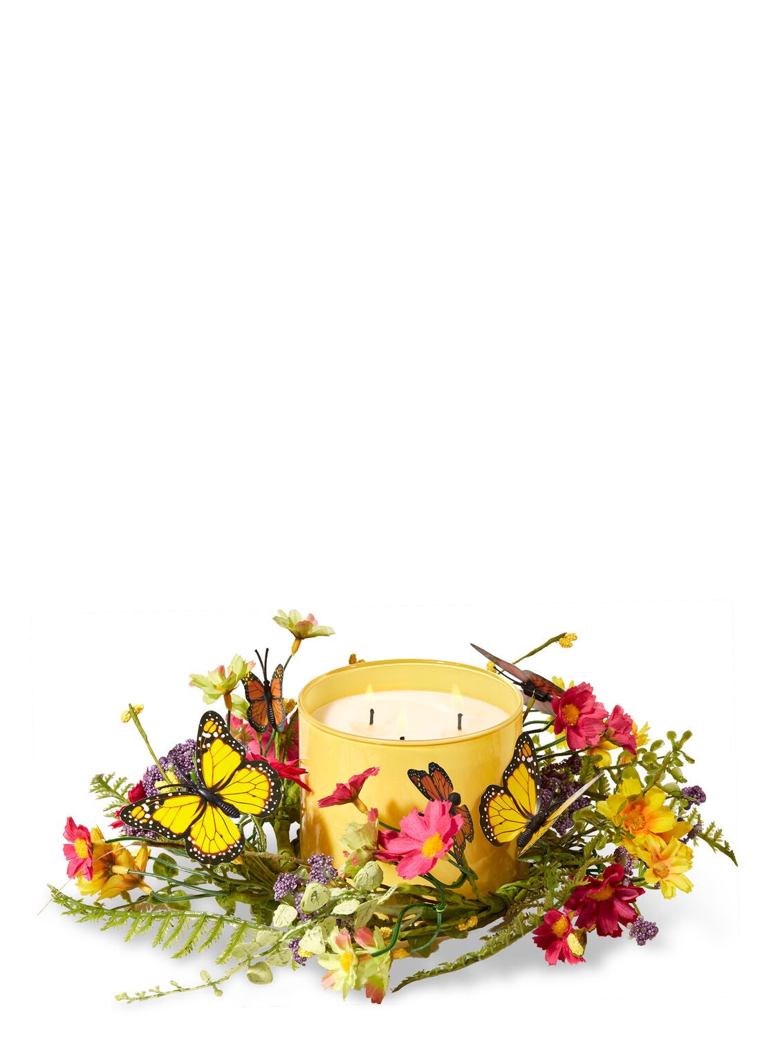 Butterfly 3-Wick Candle Ring - Bath And Body Works