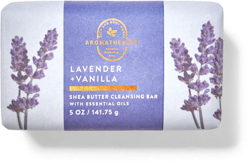 Lavender Vanilla Shea Butter Cleansing Bar