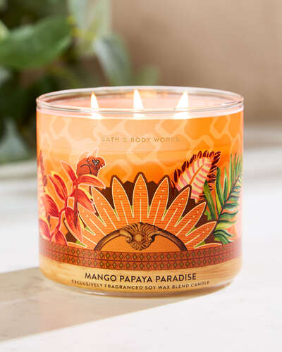 Mango Papaya Paradise 3-Wick Candle