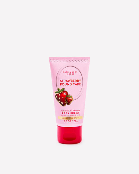 Strawberry Pound Cake Travel Size Ultimate Hydration Body Cream