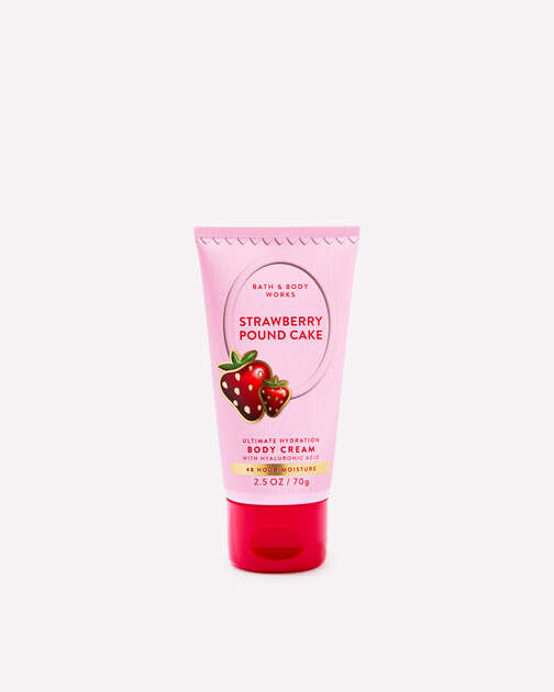 Strawberry Pound Cake Travel Size Ultimate Hydration Body Cream