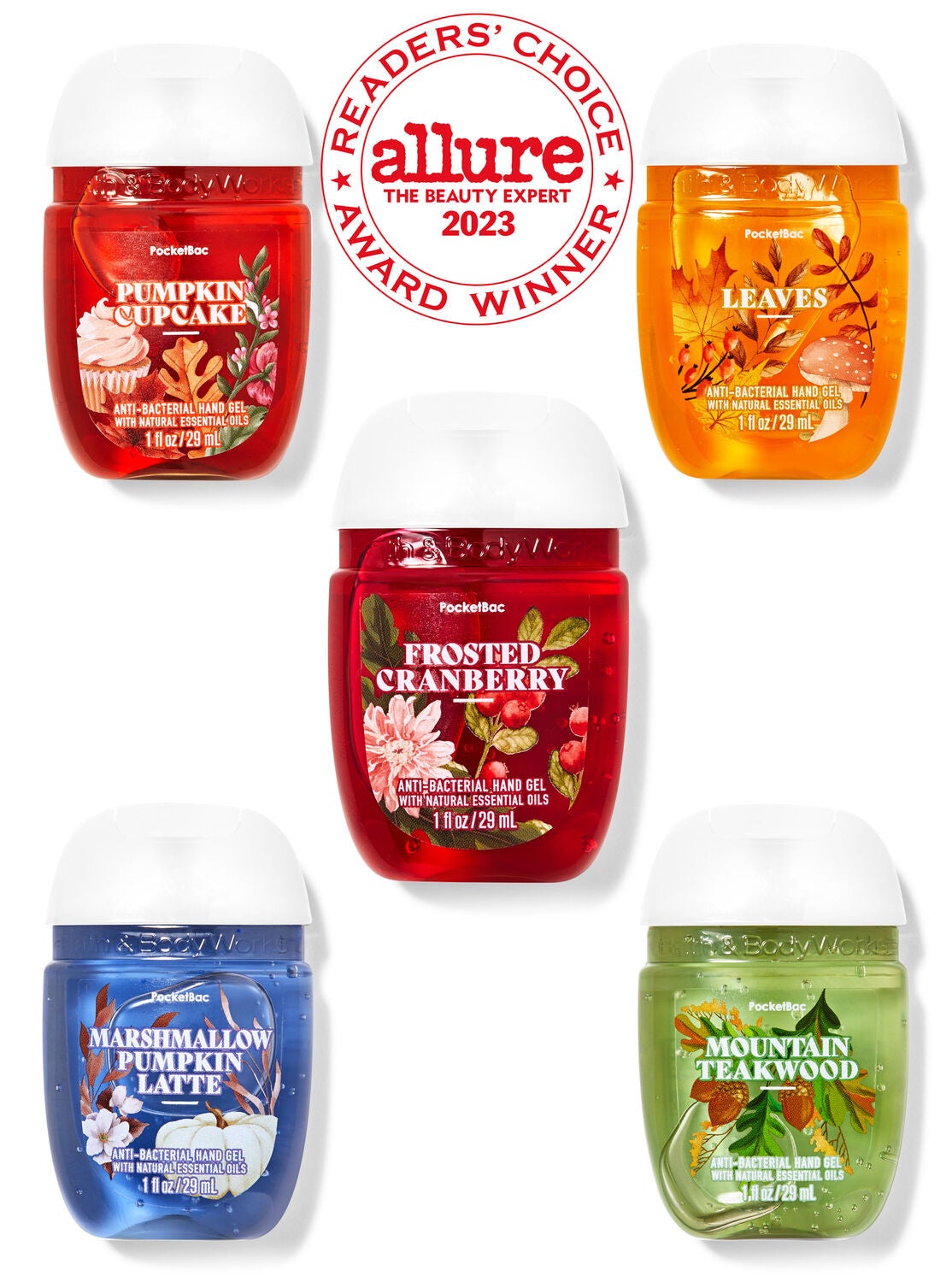 Fall To Table Pocketbac Hand Sanitizer 5-Pack