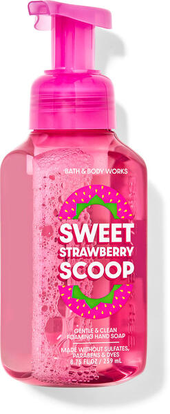 Sweet Strawberry Scoop Gentle &amp; Clean Foaming Hand Soap