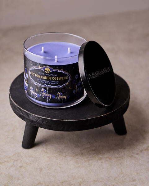 Cotton Candy Cobwebs 3-Wick Candle