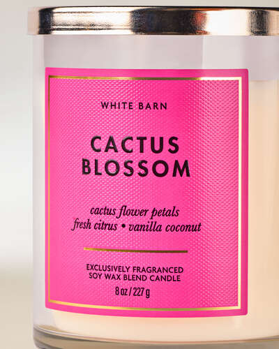 Cactus Blossom Single Wick Candle