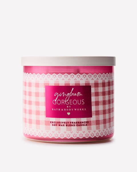 Gingham Gorgeous 3-Wick Candle