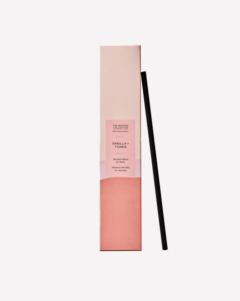 Vanilla + Tonka Fragrance-Infused Liquidless Reeds