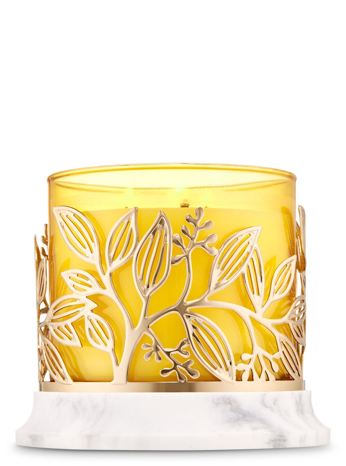 Golden Branches 3-Wick Candle Holder - Bath And Body Works
