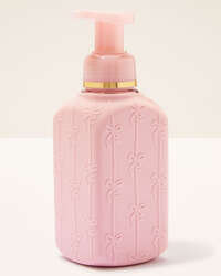 Pink Silicone Bows Gentle & Clean Foaming Hand Soap Dispenser