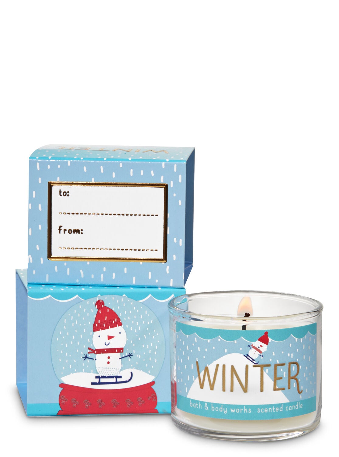 Winter Mini Candle - Bath And Body Works