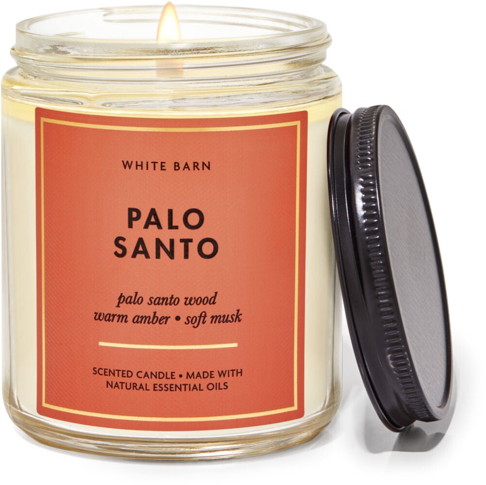 Palo Santo Mason Single Wick Candle